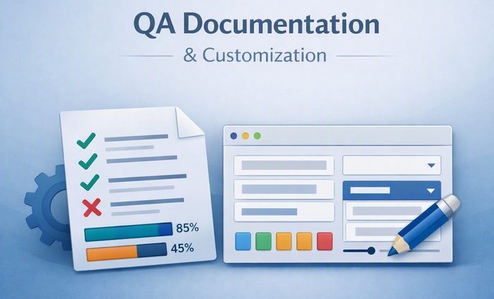 QA Documentation and Customization service cover