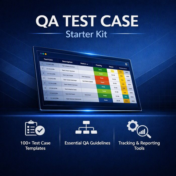 QA Test Case Starter Kit cover